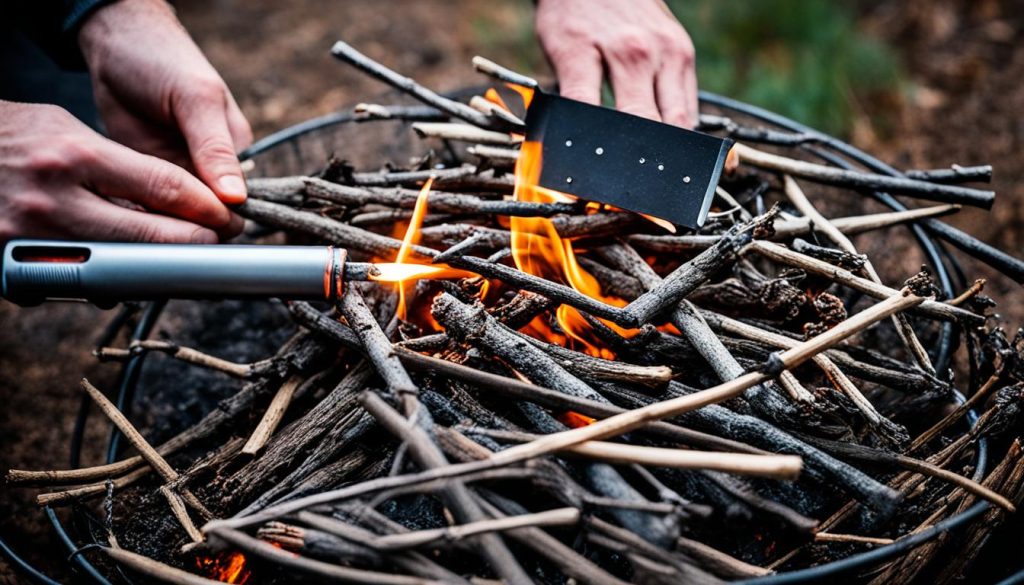 fire pit ignition methods