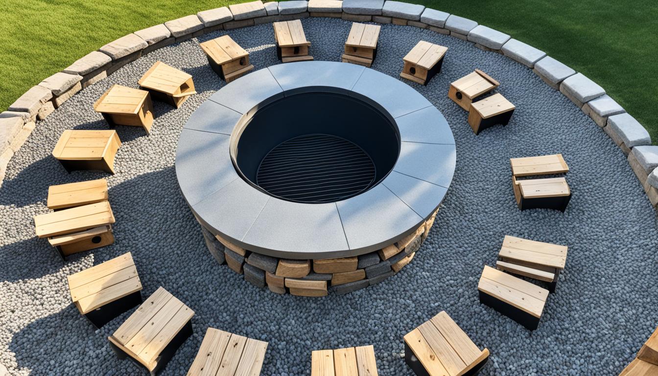 how deep should a fire pit be