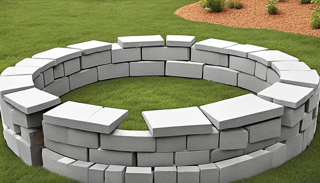 how to build a fire pit with cinder blocks