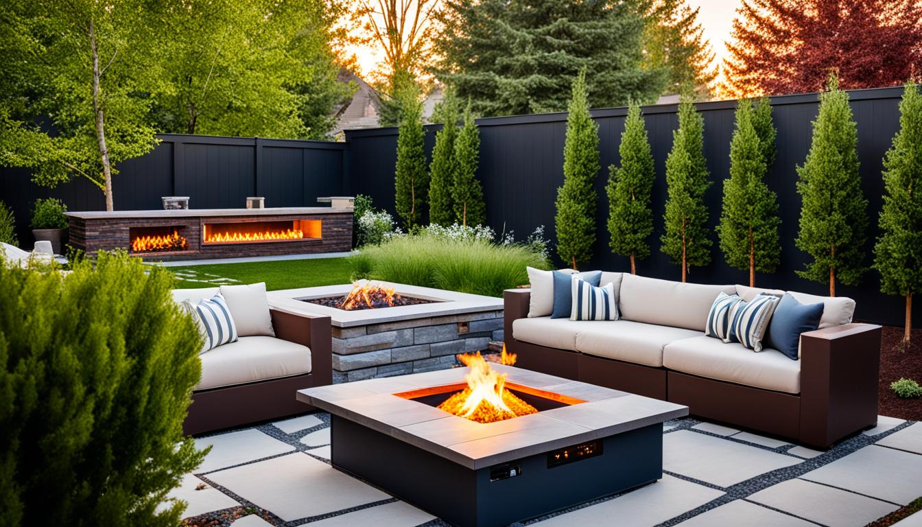 how to build a gas fire pit