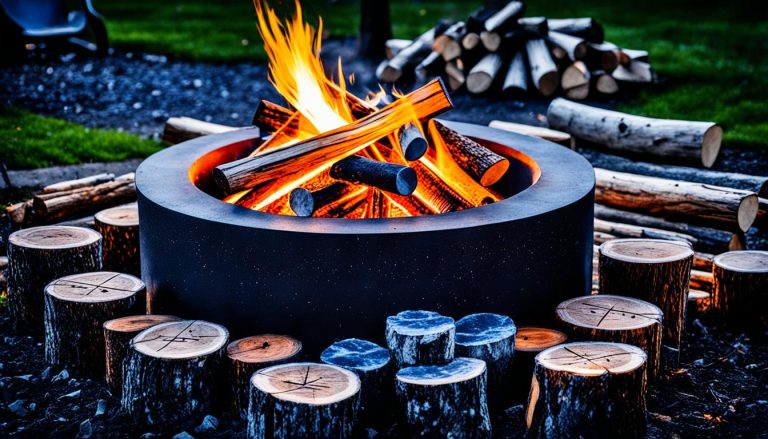 how to keep a fire pit going