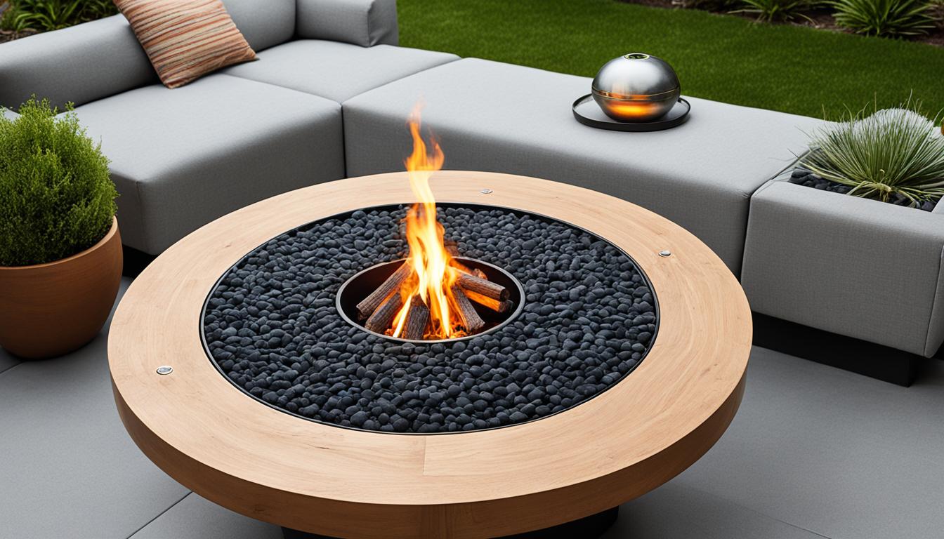 how to make a table top fire pit