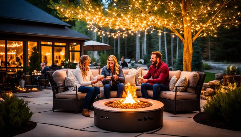 how to start a propane fire pit
