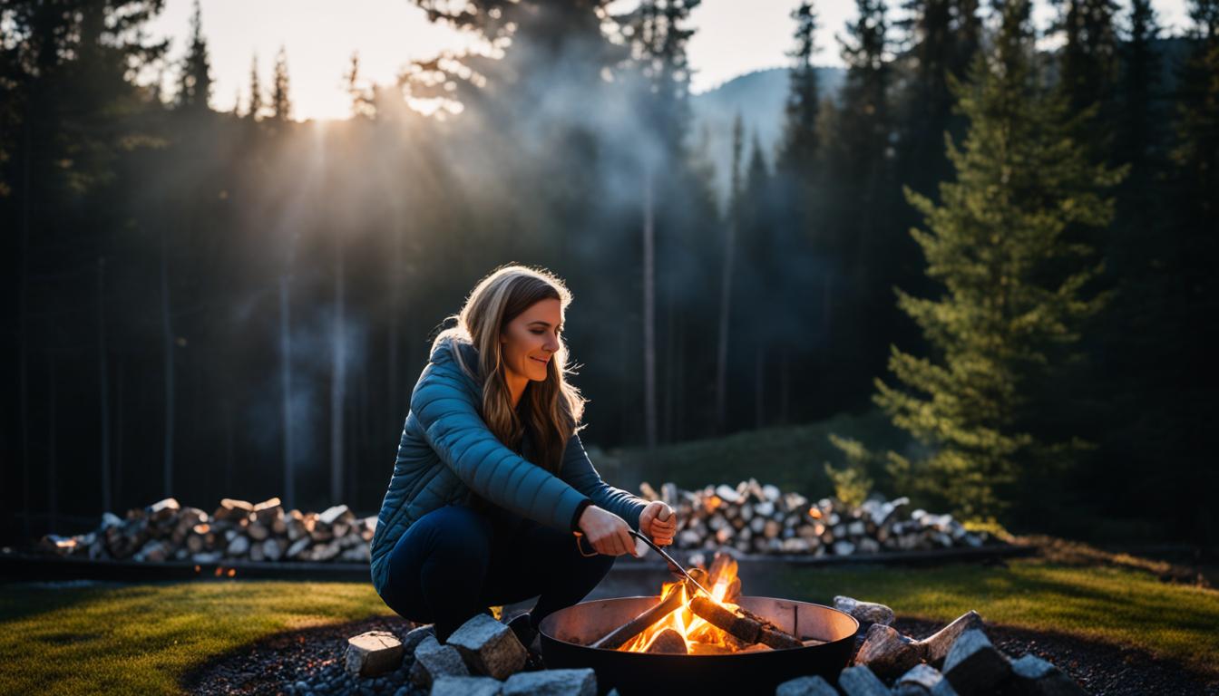 how to use a fire pit