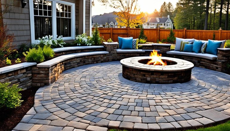 pavers for fire pit