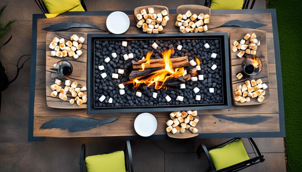 table top fire pit