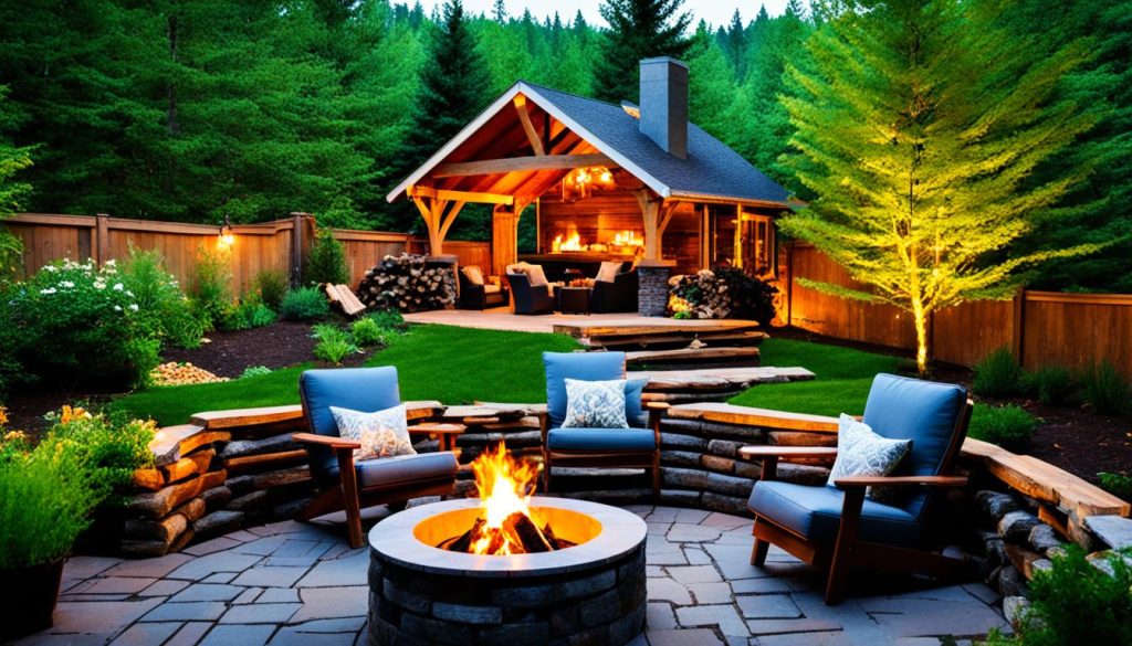 affordable ways to enhance your outdoor fire pit area