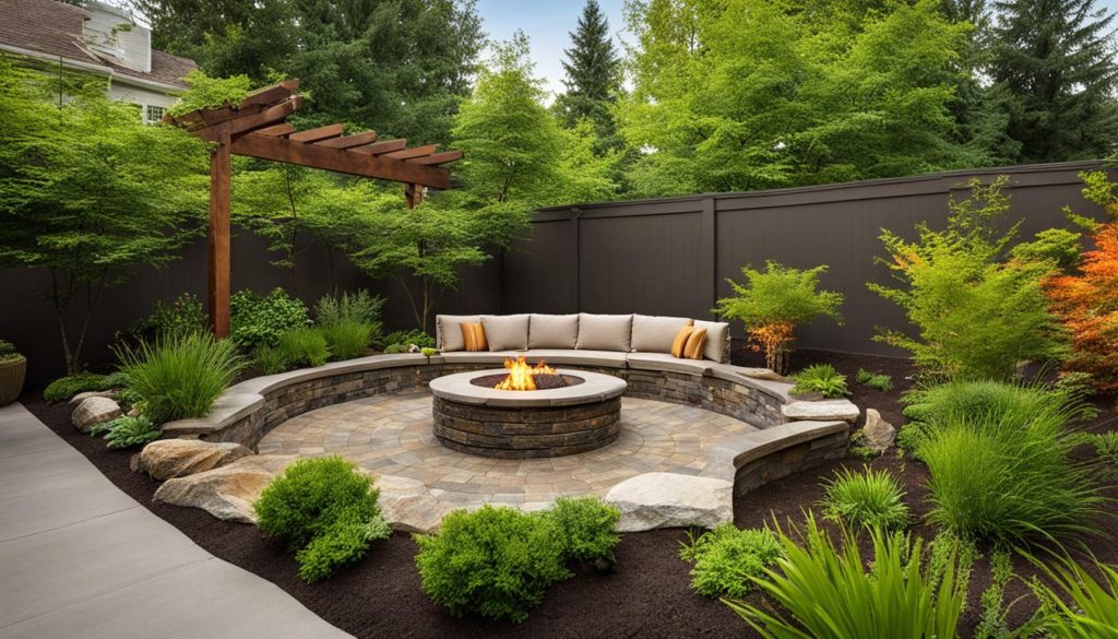 backyard fire pit ideas landscaping