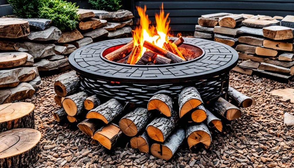 buy fire pit logs