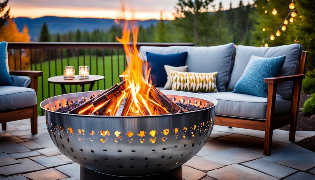 can i use galvanized steel for a fire pit