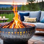 can i use galvanized steel for a fire pit