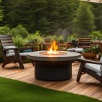 can you use concrete for a fire pit
