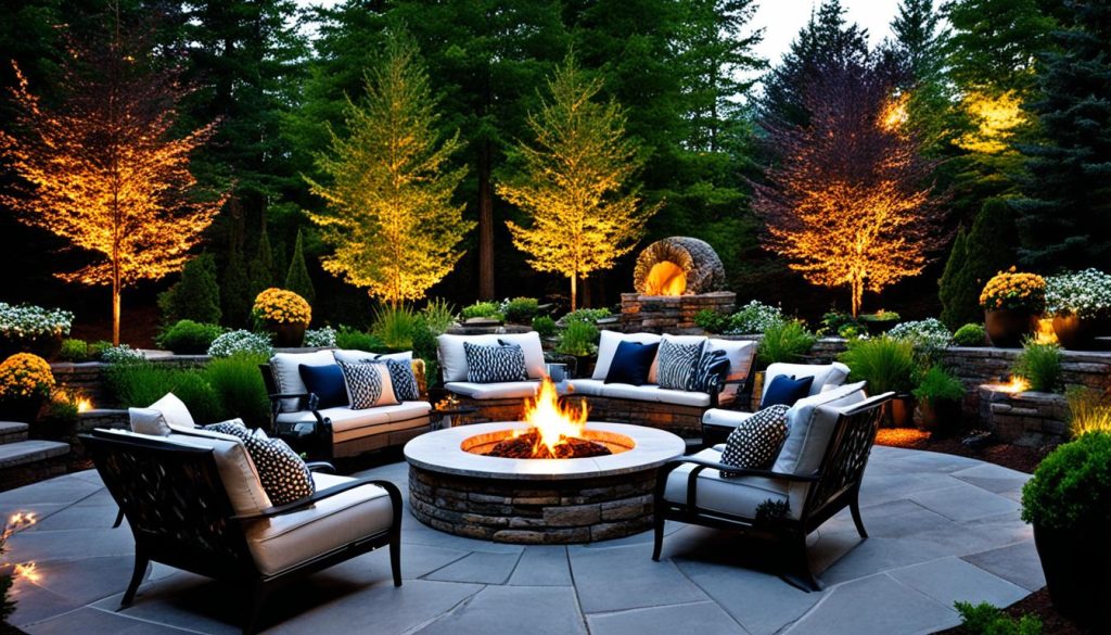 fire pit seating