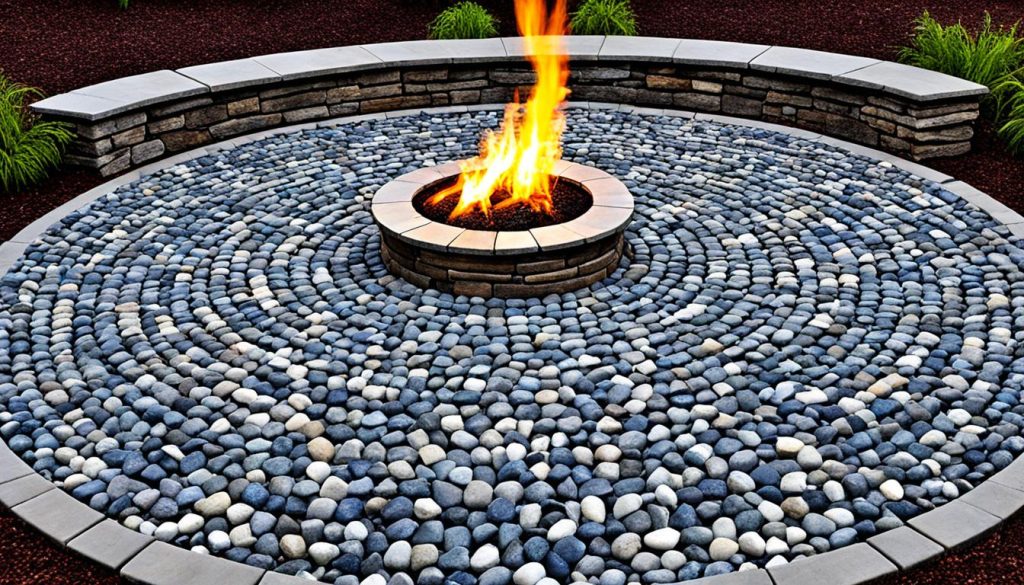 fire pit stone ideas