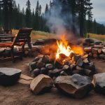 how to make a fire pit with rocks