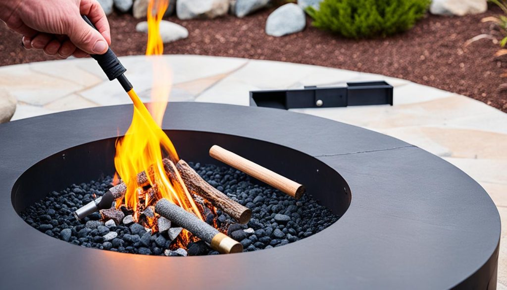 outdoor fire pit igniter