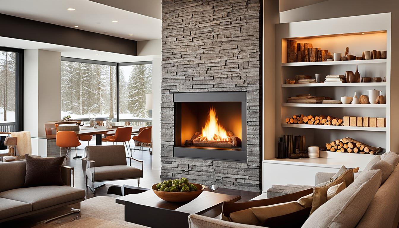 Double-sided fireplace Pros and Cons