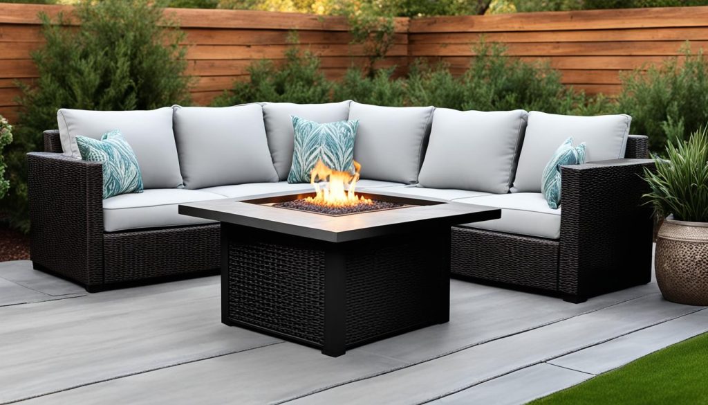 gas fire pit for patio
