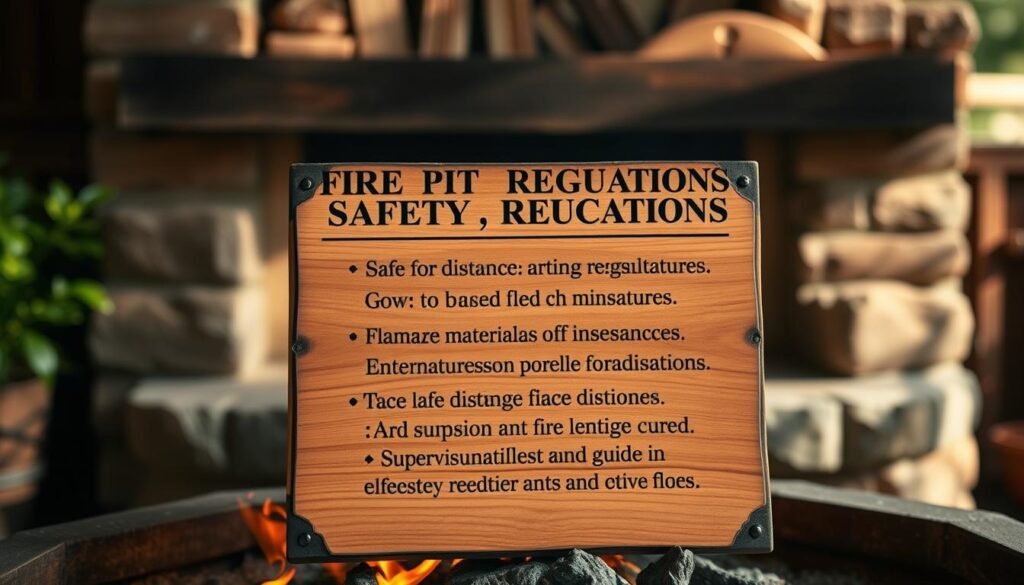 fire pit safety regulations