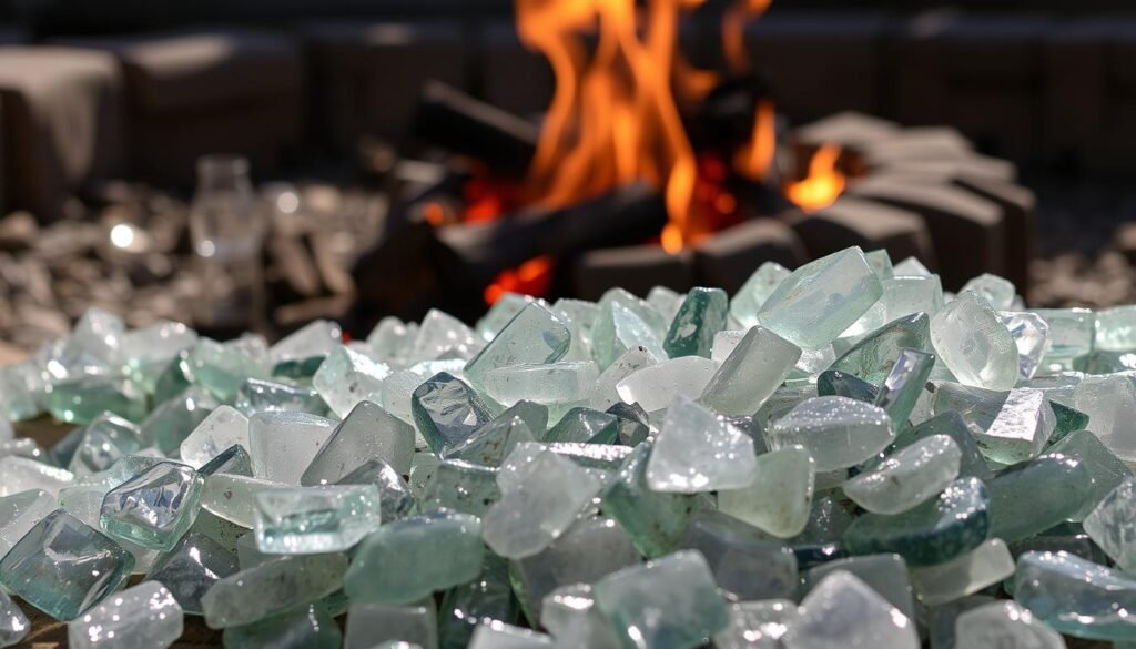 How to clean glass rocks for fire pit